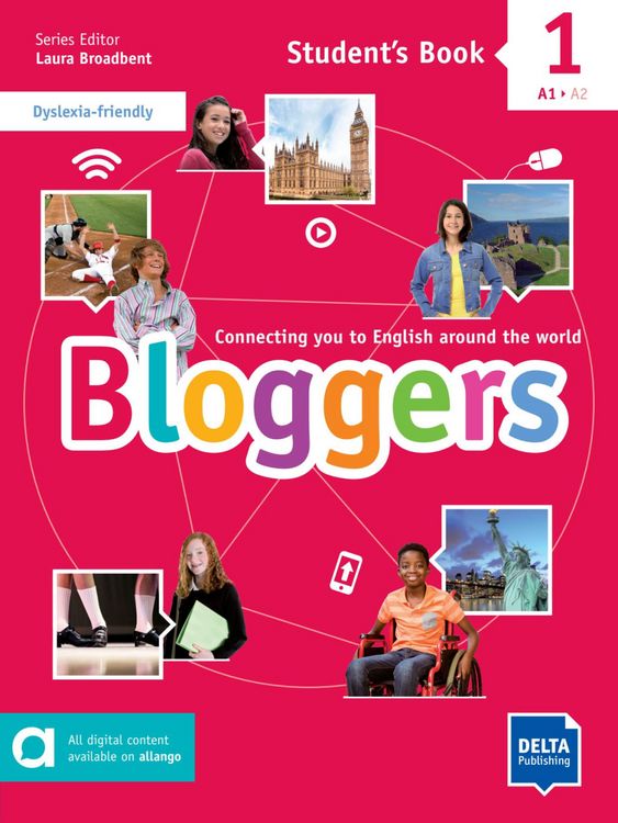 Produktbild: Bloggers 1 / Student's Book + Delta Augmented