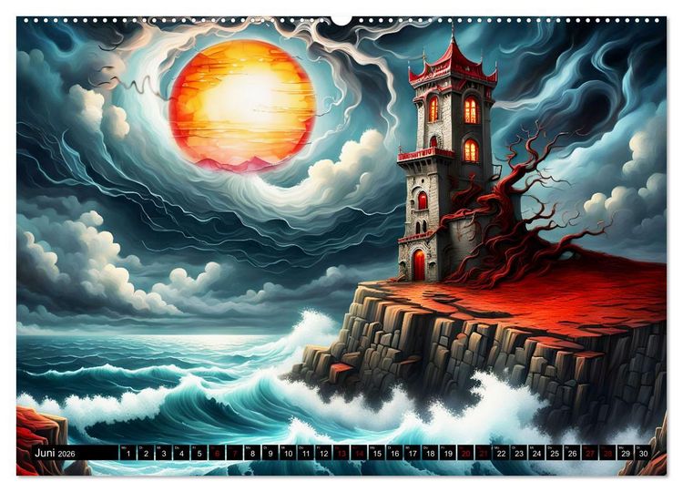 Produktbild: Zeitlose Zeugen der Meere (hochwertiger Premium Wandkalender 2026 DIN A2 quer), Kunstdruck in Hochglanz
