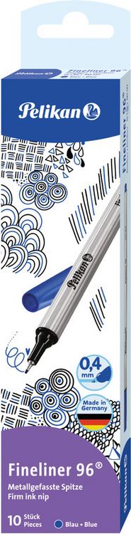 Produktbild: Pelikan Fineliner 96&reg;, Blau, 1 St&uuml;ck