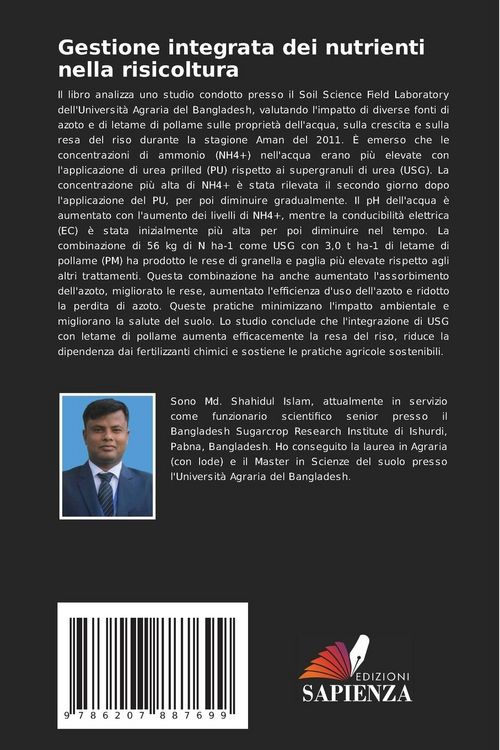 Produktbild: Gestione integrata dei nutrienti nella risicoltura