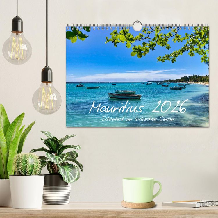 Produktbild: Mauritius - Sch&ouml;nheit im Indischen Ozean (Wandkalender 2026 DIN A4 quer), CALVENDO Monatskalender