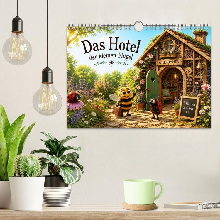 Produktbild: Das Hotel der kleinen Fl&uuml;gel (Wandkalender 2027 DIN A4 quer), CALVENDO Monatskalender