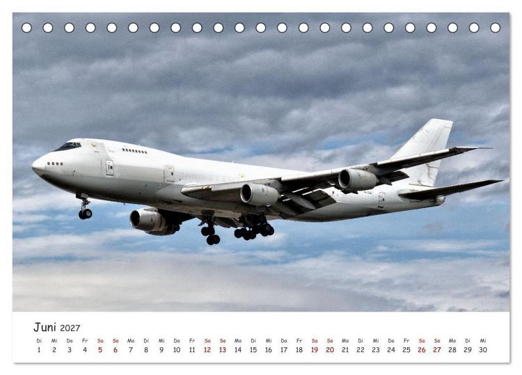 Produktbild: Besondere Flugzeugtypen (Tischkalender 2027 DIN A5 quer), CALVENDO Monatskalender