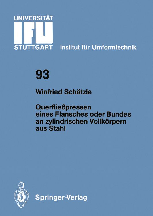 Produktbild: Querflie&szlig;pressen eines Flansches oder Bundes an zylindrischen Vollk&ouml;rpern aus Stahl