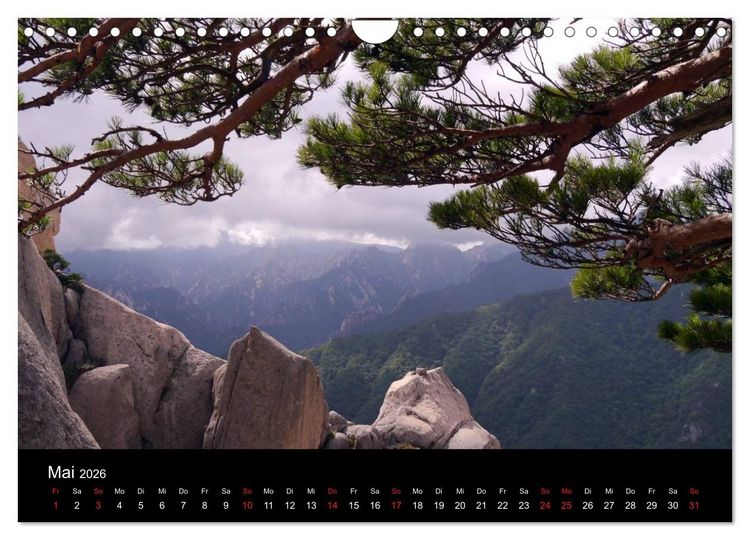 Produktbild: S&Uuml;DKOREA zwischen asiatischer Tradition und Moderne (Wandkalender 2026 DIN A4 quer), CALVENDO Monatskalender