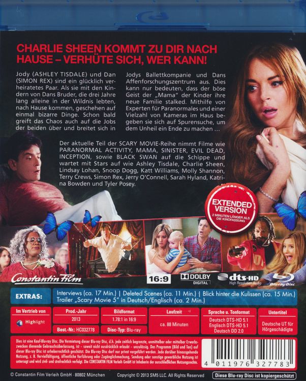 Produktbild: Scary Movie 5 - Extended Version