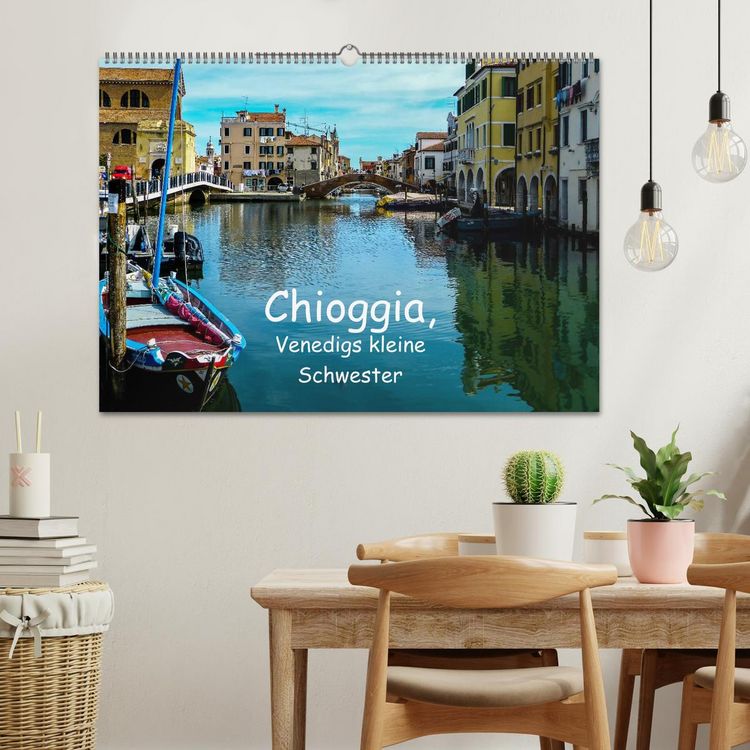 Produktbild: Chioggia - Venedigs kleine Schwester (Wandkalender 2026 DIN A2 quer), CALVENDO Monatskalender