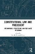 Produktbild: Constitutional Law and Precedent