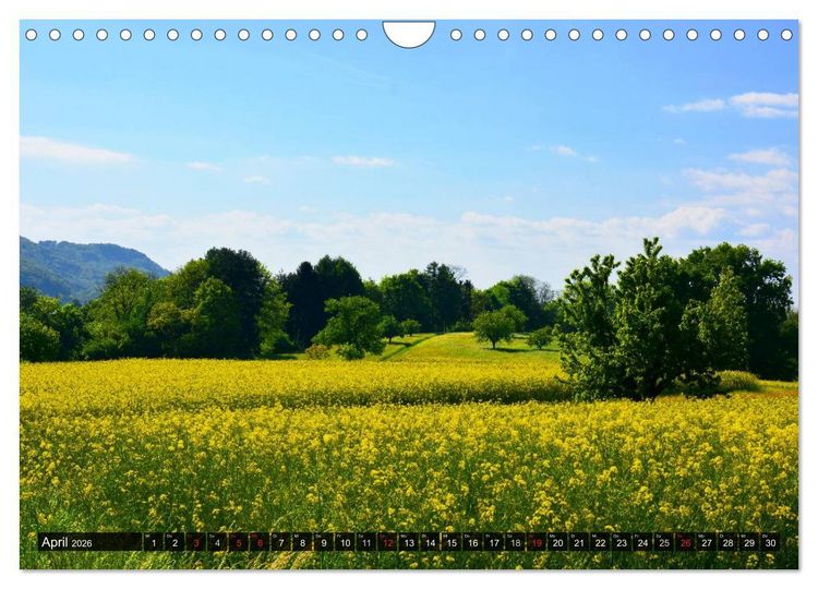 Produktbild: Eindrucksvolle Landschaften (Wandkalender 2026 DIN A4 quer), CALVENDO Monatskalender