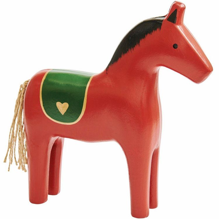 Produktbild: Holz-Pferd, Rot,