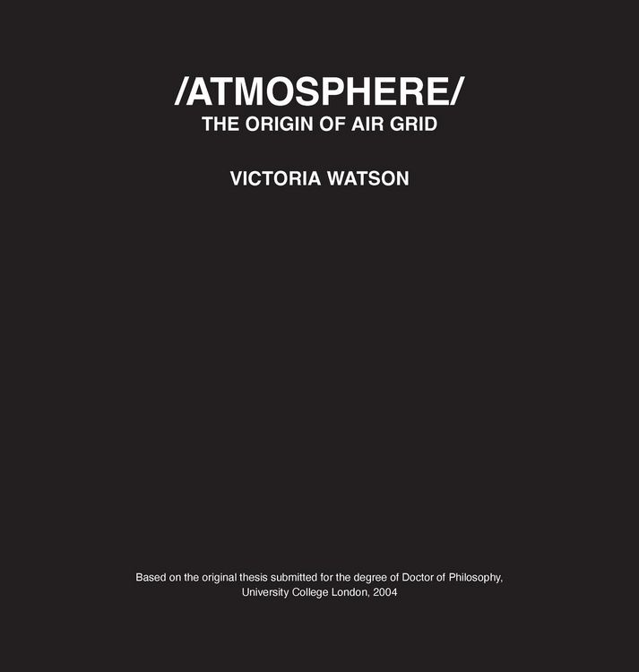 Produktbild: /ATMOSPHERE/ The Origin of Air Grid