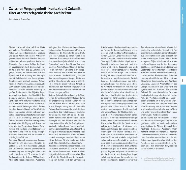 Produktbild: Athen. Architekturf&uuml;hrer