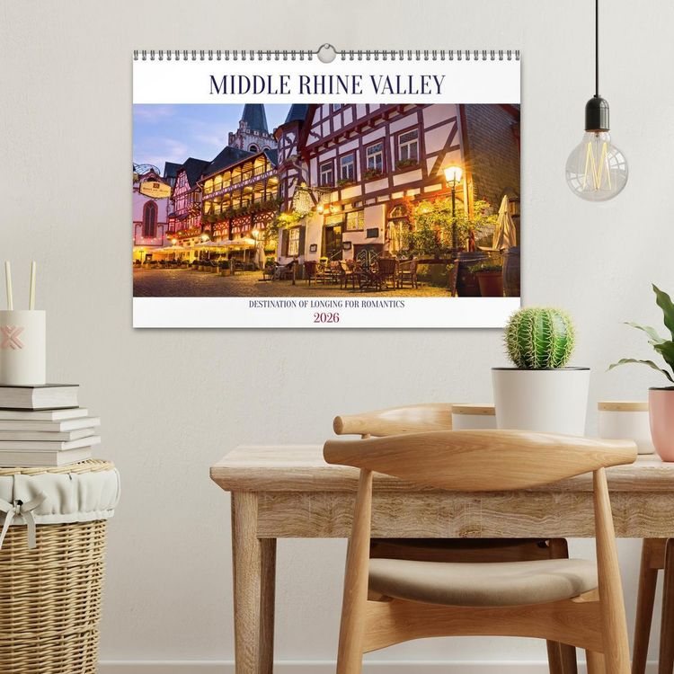 Produktbild: Middle Rhine Valley (Wall Calendar 2026 DIN A3 landscape), CALVENDO 12 Month Wall Calendar