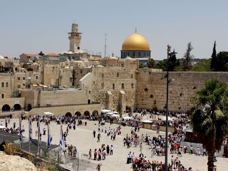 Produktbild: Altstadt von Jerusalem mit Klagemauer und Felsendom (Puzzle)
