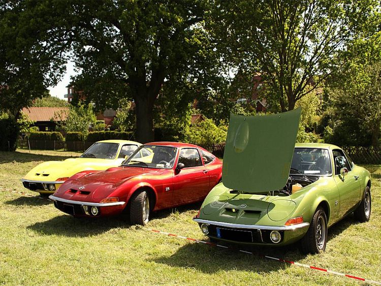Produktbild: CALVENDO Puzzle Opel GT | 1000 Teile Lege-Gr&ouml;&szlig;e 64x48cm Foto-Puzzle f&uuml;r gl&uuml;ckliche Stunden