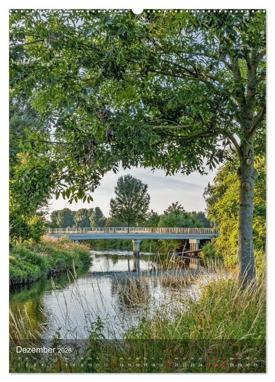 Produktbild: Die Rur im Kreis Heinsberg (hochwertiger Premium Wandkalender 2026 DIN A2 hoch), Kunstdruck in Hochglanz