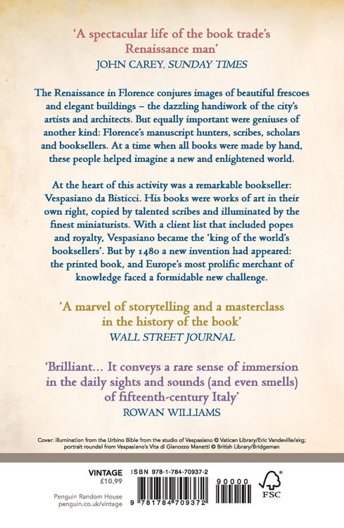 Produktbild: The Bookseller of Florence