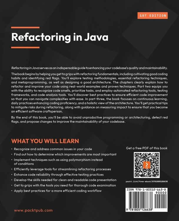 Produktbild: Refactoring in Java