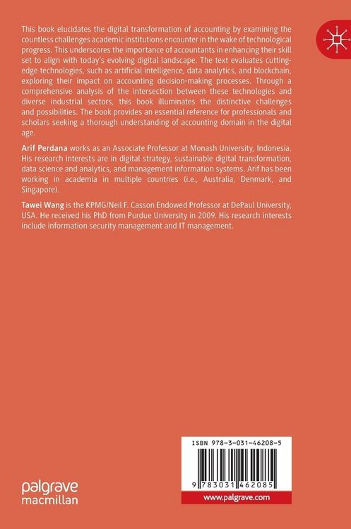Produktbild: Digital Transformation in Accounting and Auditing