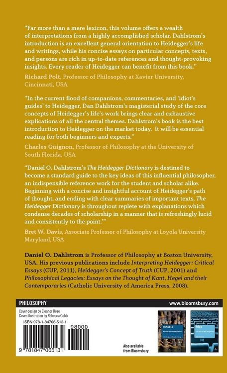 Produktbild: The Heidegger Dictionary