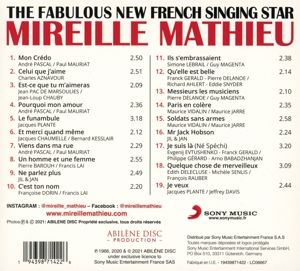 Produktbild: The Fabulous New French Singing Star
