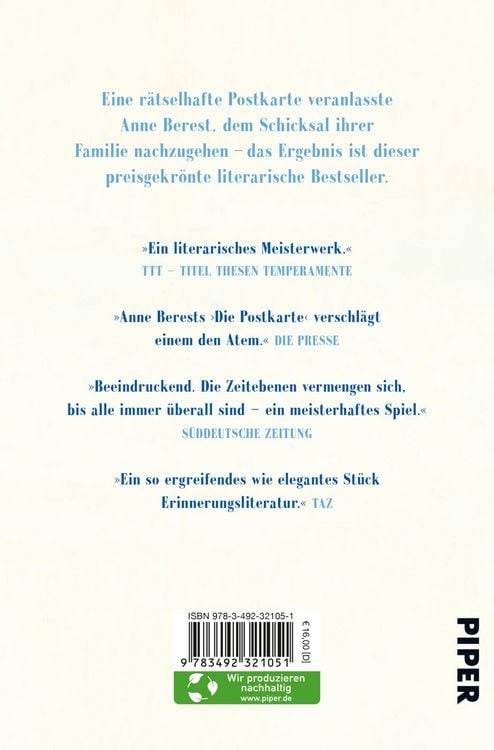 Produktbild: Die Postkarte