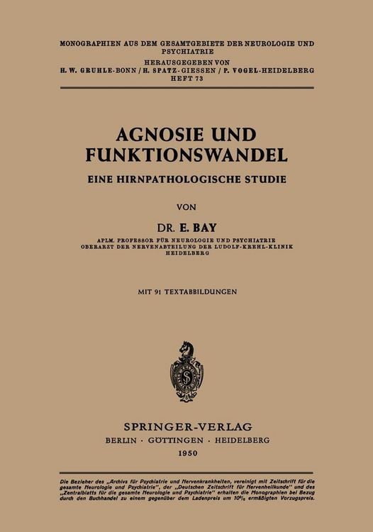 Produktbild: Agnosie und Funktionswandel
