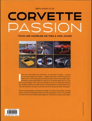 Produktbild: Corvet passion : tous les mod&egrave;les de 1953 &agrave; nos jours