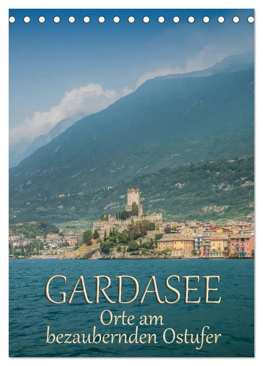 Produktbild: GARDASEE Orte am bezaubernden Ostufer (Tischkalender 2026 DIN A5 hoch), CALVENDO Monatskalender