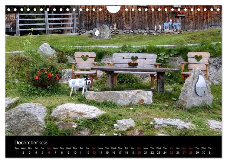 Produktbild: Austrian Summer (Wall Calendar 2026 DIN A4 landscape), CALVENDO 12 Month Wall Calendar
