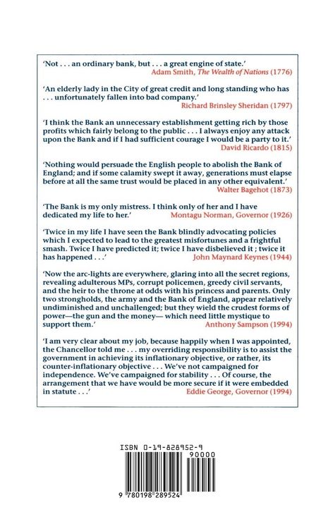 Produktbild: The Bank of England