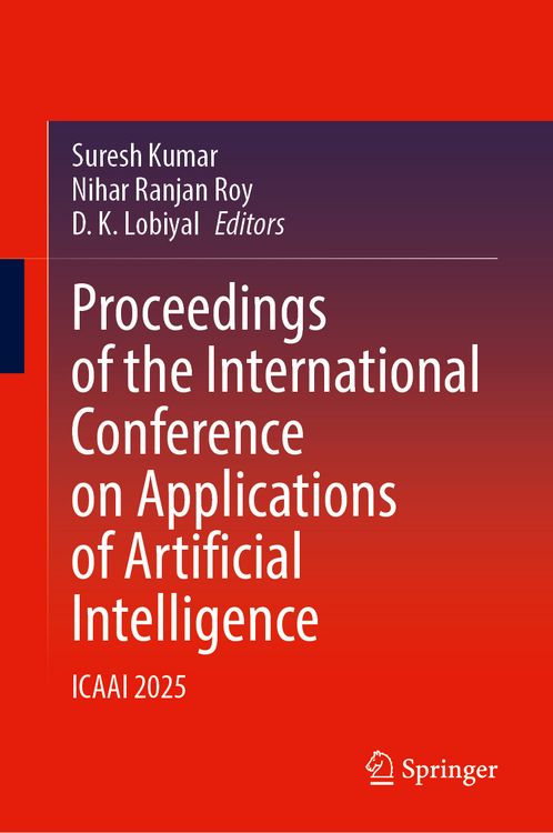 Produktbild: Proceedings of the International Conference on Applications of Artificial Intelligence