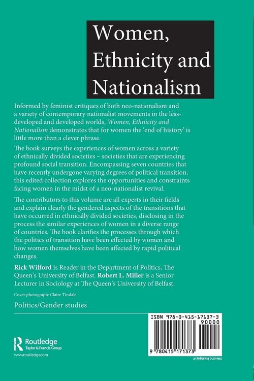 Produktbild: Women, Ethnicity and Nationalism