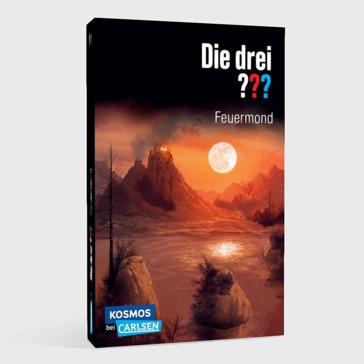 Produktbild: Die drei ???: Feuermond. Dreifachband. (Enthält die Bände: Das Rätsel der Meister, Der Pfad der Täuschung, Die Nacht der Schatten)