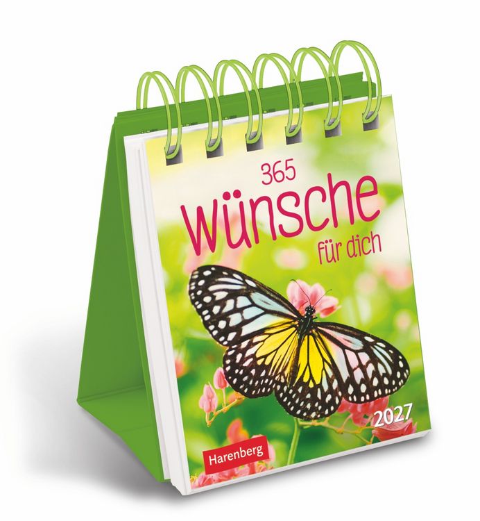 Produktbild: 365 W&uuml;nsche f&uuml;r dich Mini-Geschenkkalender 2027