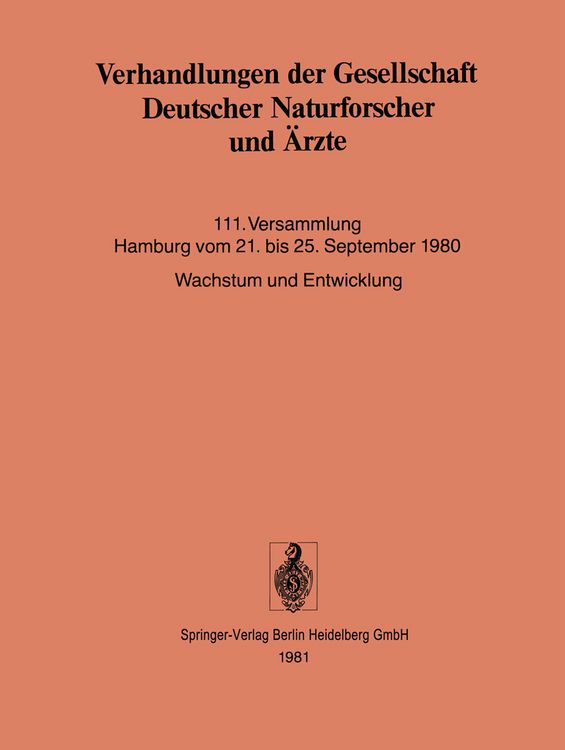 Produktbild: Verhandlungen der Gesellschaft Deutscher Naturforscher und &Auml;rzte