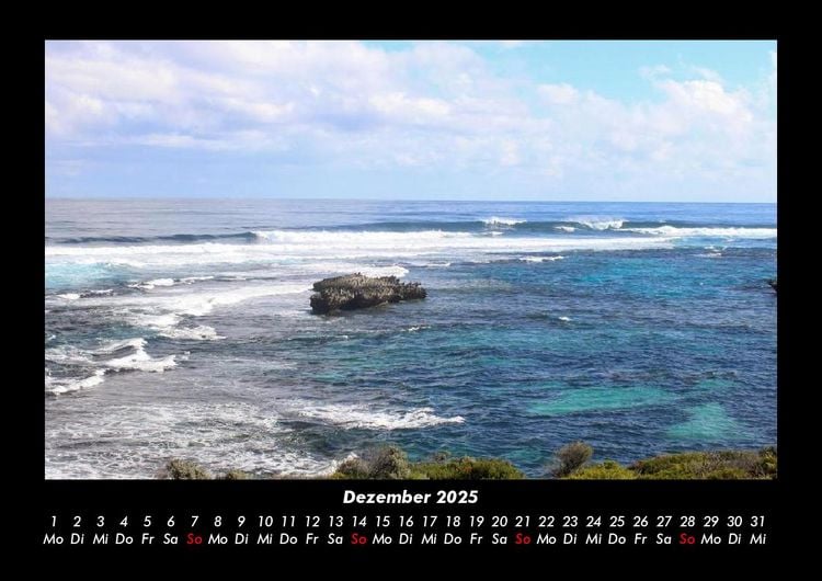 Produktbild: Meereslandschaft 2025 Fotokalender DIN A3