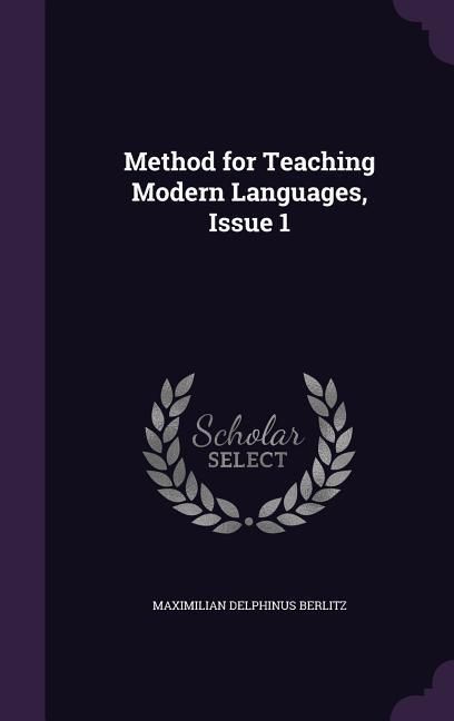 Produktbild: Method for Teaching Modern Languages, Issue 1