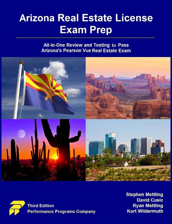 Produktbild: Arizona Real Estate License Exam Prep: All-in-One Review and Testing to Pass Arizona's Pearson Vue Real Estate Exam