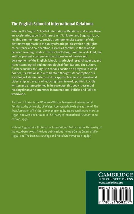 Produktbild: The English School of International Relations