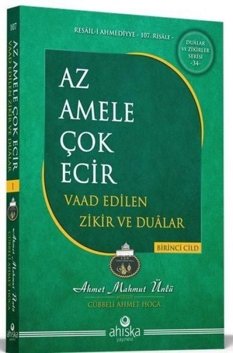 Produktbild: Az Amele Cok Ecir - Vaad Edilen Zikir ve Dualar 1. Cilt