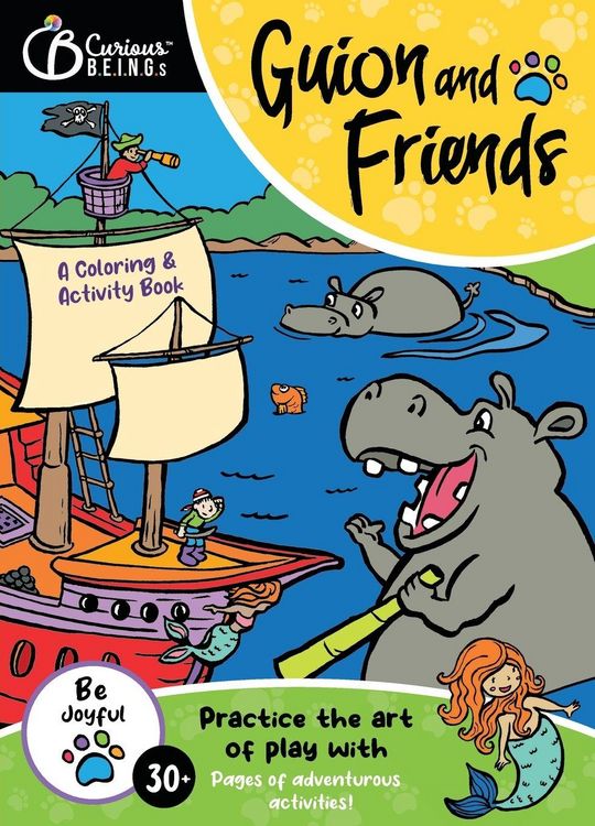 Produktbild: Practice the Art of Play with Guion & Friends! Coloring & Activity Book