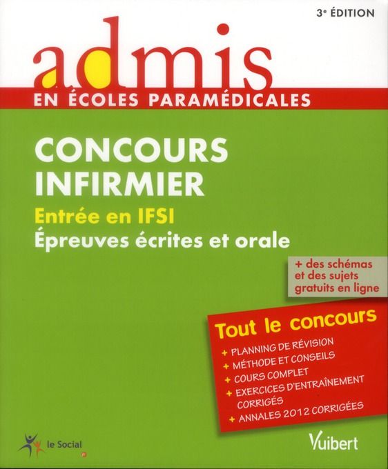 Produktbild: Concours infirmier entree en ifs