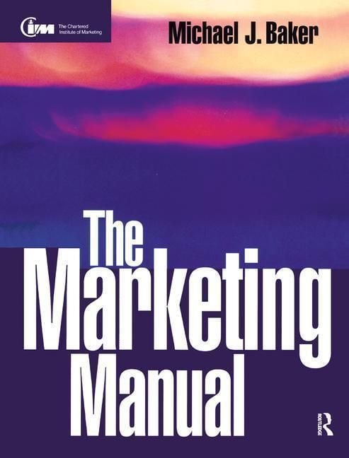 Produktbild: Baker, M: The Marketing Manual