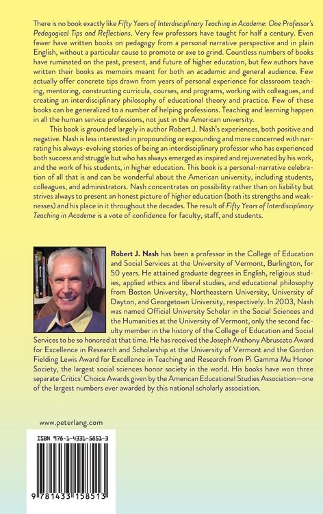 Produktbild: Fifty Years of Interdisciplinary Teaching in Academe