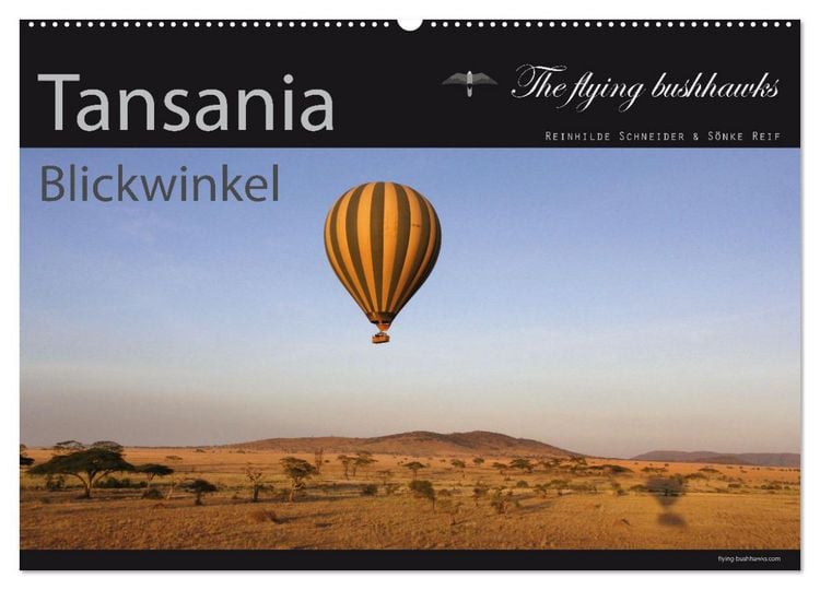 Produktbild: Tansania Blickwinkel 2026 (Wandkalender 2026 DIN A2 quer), CALVENDO Monatskalender