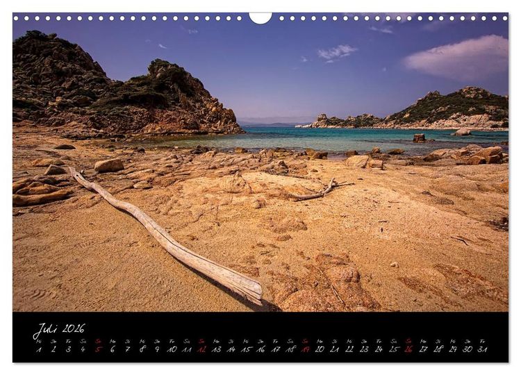 Produktbild: Der Norden Sardiniens (Wandkalender 2026 DIN A3 quer), CALVENDO Monatskalender