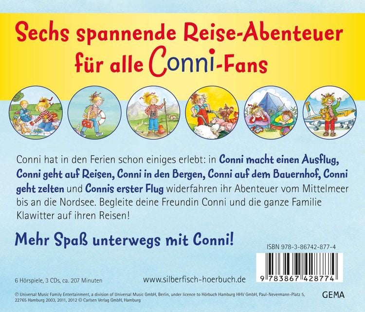 Produktbild: Unterwegs mit Conni - Die H&ouml;rspielbox