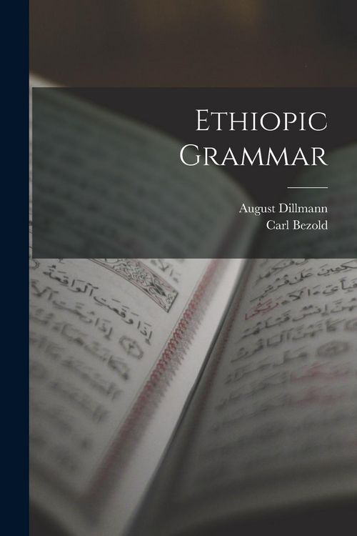 Produktbild: Ethiopic Grammar