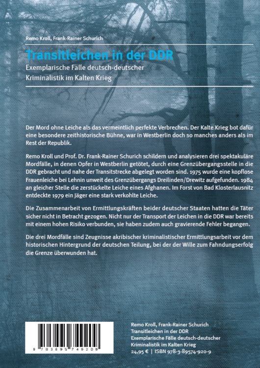 Produktbild: Transitleichen in der DDR